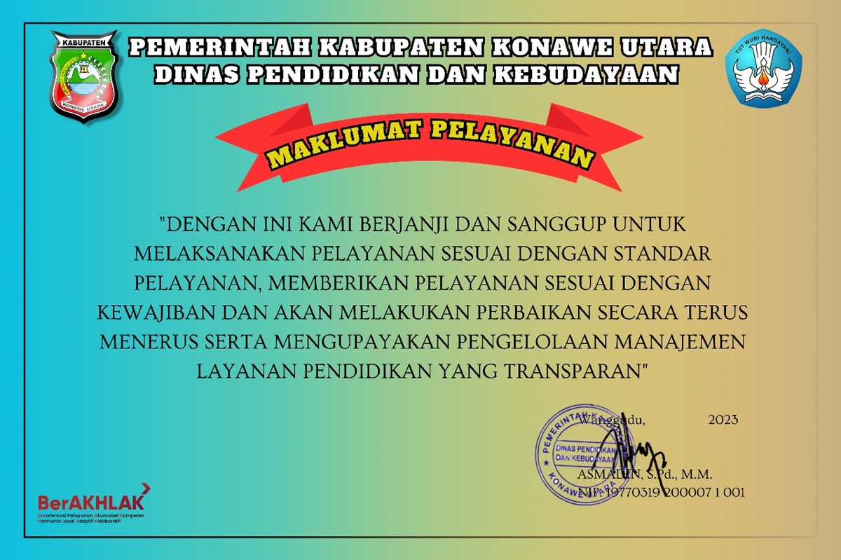 MAKLUMAT PELAYANAN